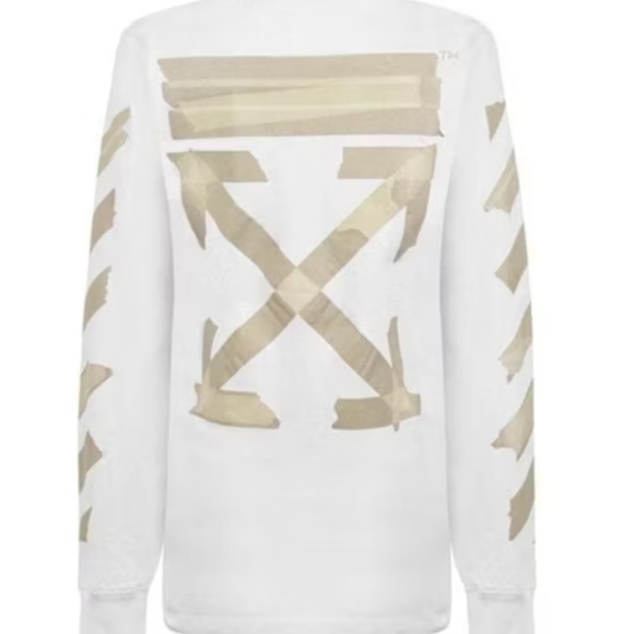NWT MEN'S OFF-WHITE TAPE ARROWS T-SHIRT - Picture 12 of 13